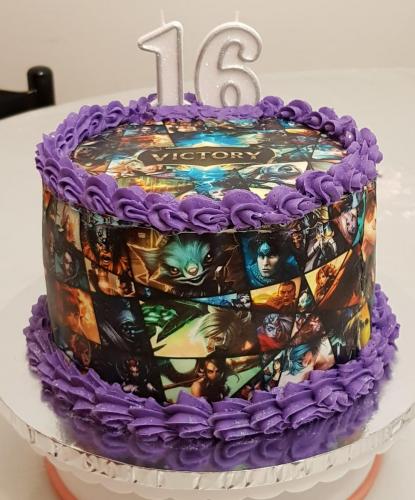 League Of Legends Cake