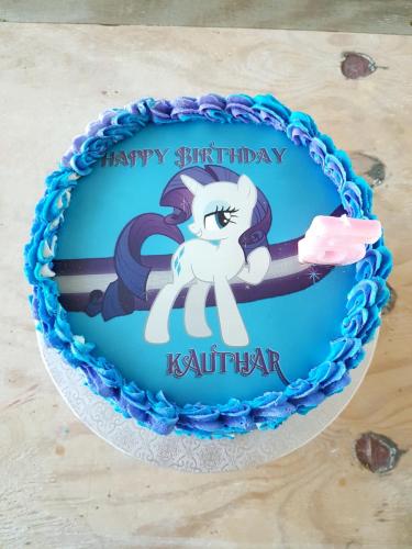 MLP Rarity cake